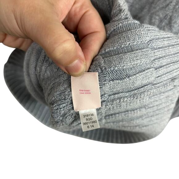 Cozy Minimalist‎ Asymmetrical Zip Sweater Jacket Victoria’s Secret Gray XS - Picture 7 of 7